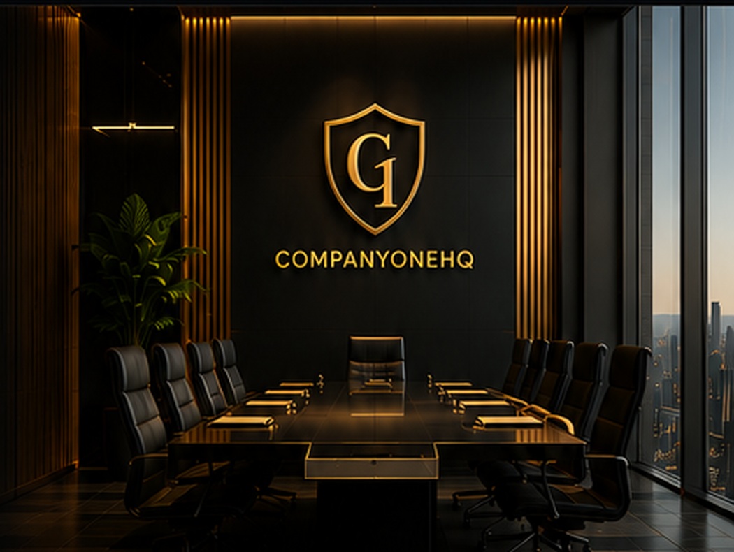 Private executive conference room